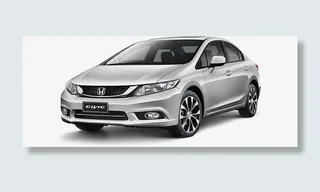 银色本田座驾免抠