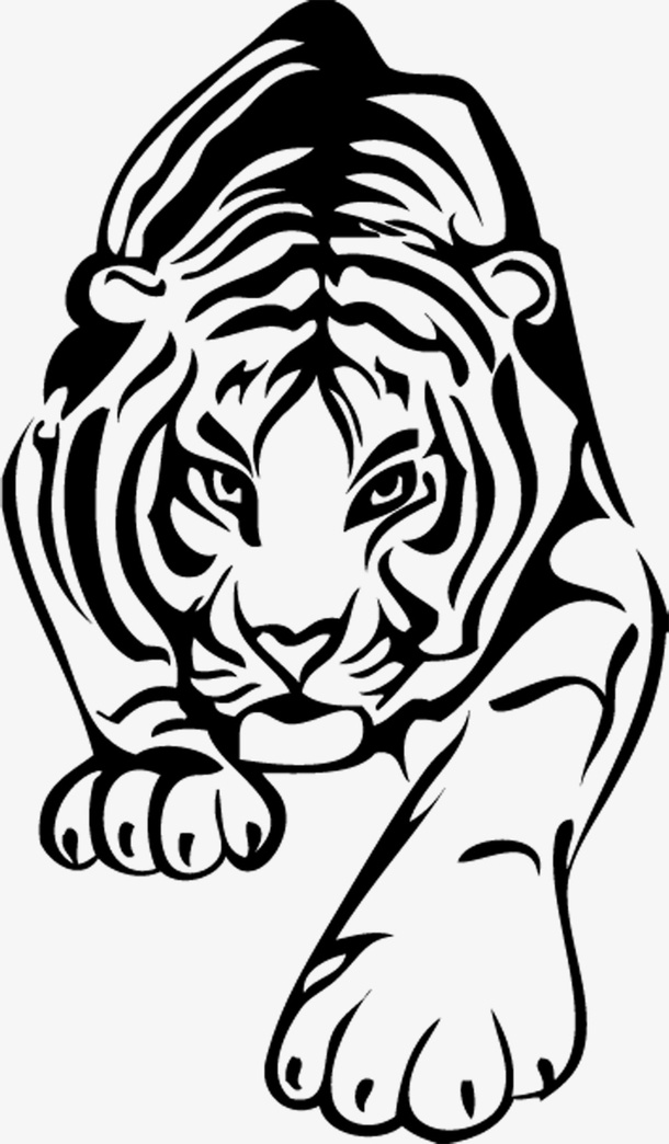 虎年元素老虎素材免抠动植物动物元素