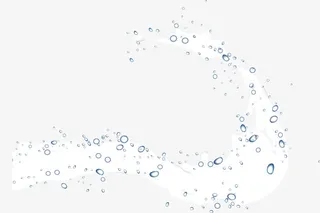 环绕的水珠免抠