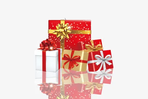 红色包装盒免抠