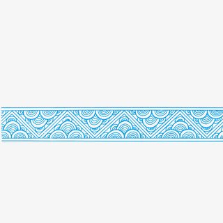 边框花边纹路青花边框中式边框免抠