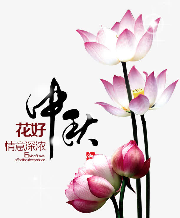 中秋文案排版免抠