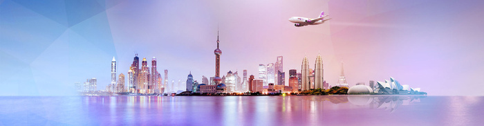 外滩大气背景图高清
