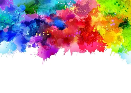 矢量炫彩水彩泼墨喷溅背景高清 矢量炫彩水彩泼墨喷溅背景高清