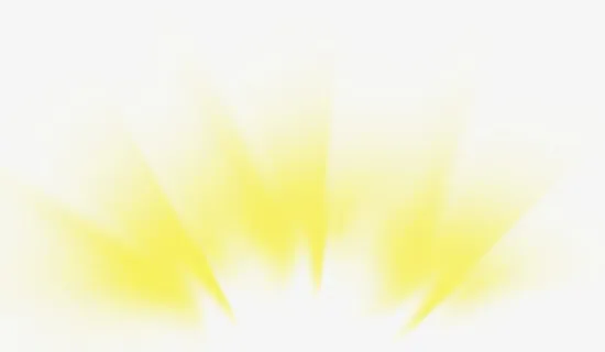 黄色卡通放射日光创意免抠 黄色卡通放射日光创意免抠