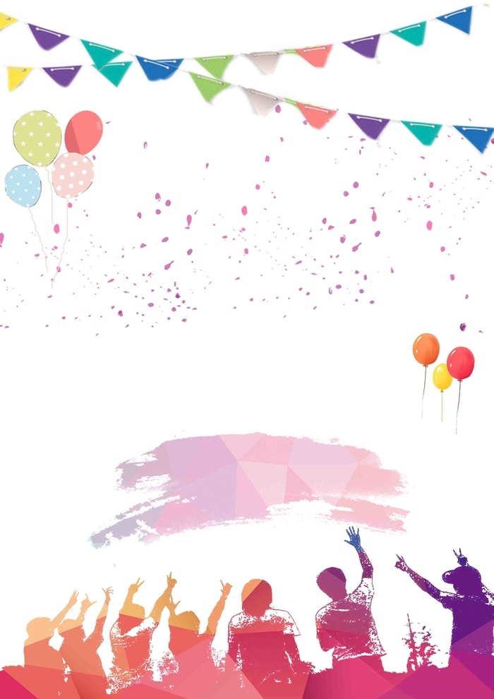 毕业典礼海报背景模板高清