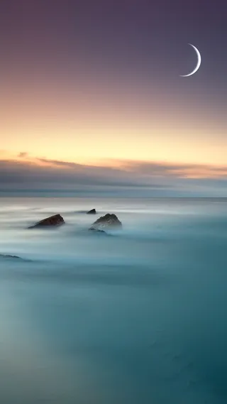 淡色风景唯美H5背景高清