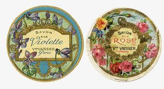 圆形古典风格装饰画免抠