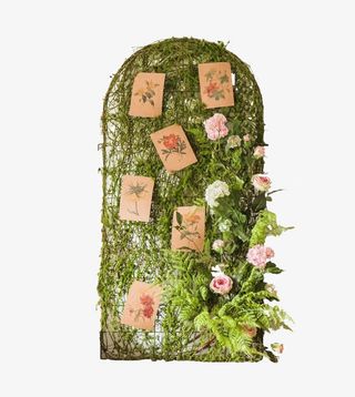 仿真花绿植围栏壁饰免抠