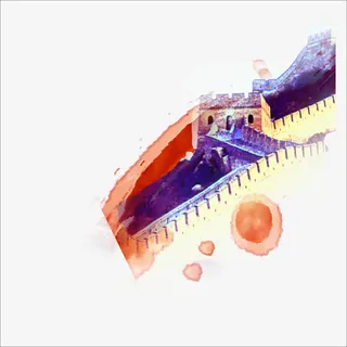 万里长城免抠