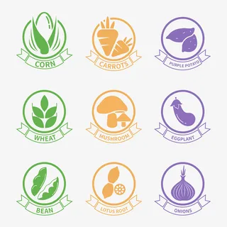 农产品图标免抠
