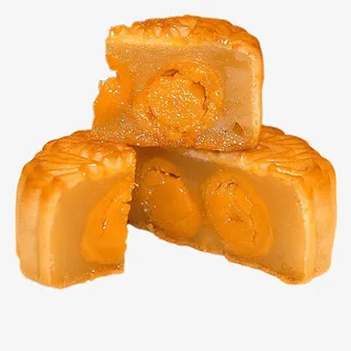 中秋双黄月饼免抠