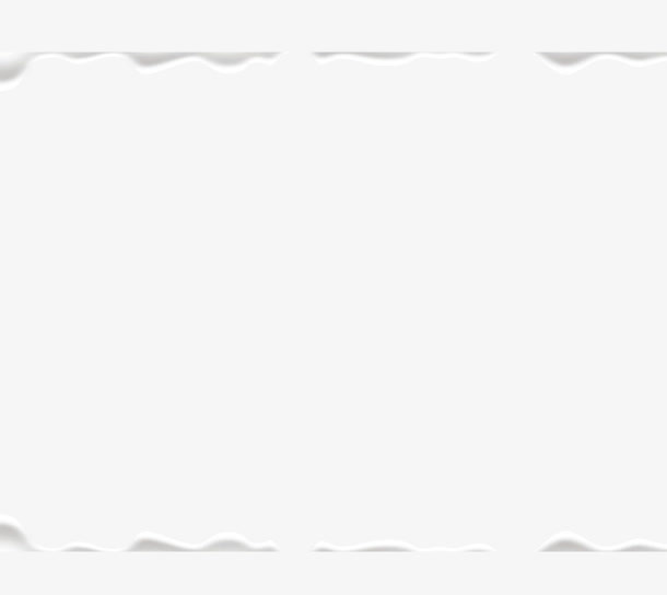 积雪效果边框装饰图免抠