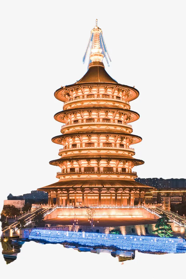 洛阳市天堂建筑免抠