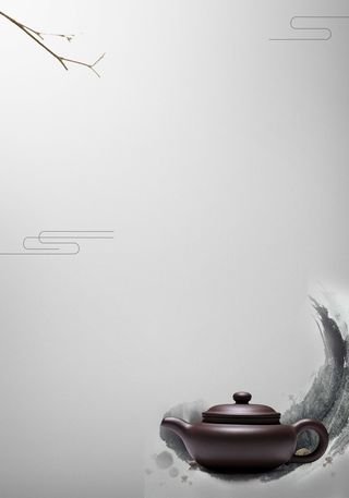 禅茶之道中国风海报高清