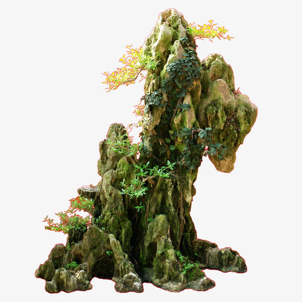 假山怪石免抠