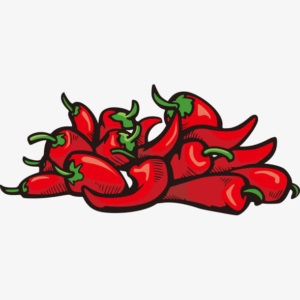 手绘 简笔画 蔬果 蔬菜 果蔬 卡通免抠