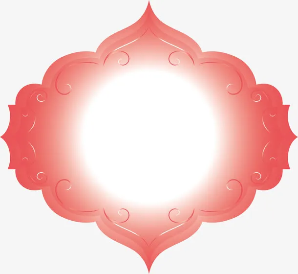 中国古边框花纹免抠