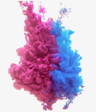 效果云彩效果蓝色花纹免抠