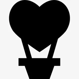 爱的热气球图标免抠