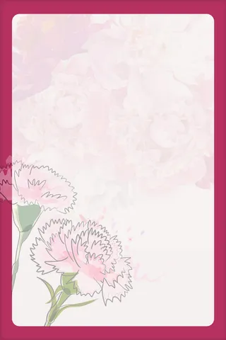 妇女节手绘简约海报素材高清