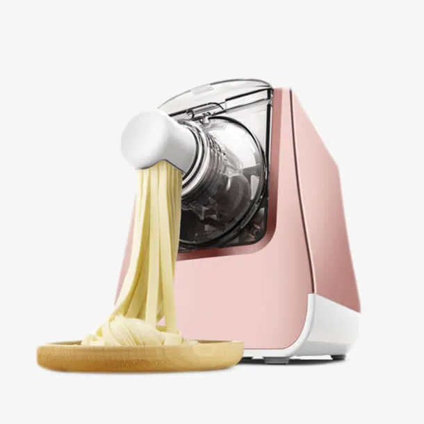 丽电粉色面条机免抠