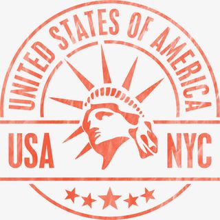 复古旅行标签免抠