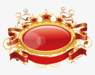 立体文本框矢量免抠