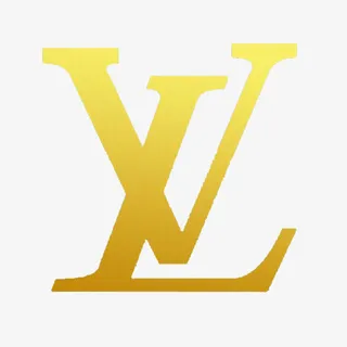 渐变金黄LV高清大牌免抠