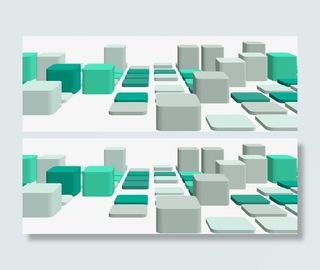 几何体 立方体 png素材免抠