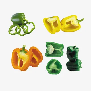 切开的甜椒免抠