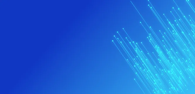 点线科技蓝色背景免抠