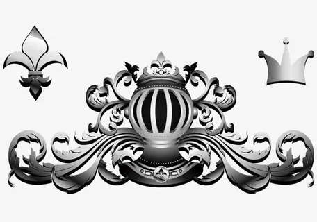 复古黑色标签矢量免抠