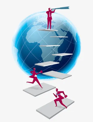 商务职场插画免抠