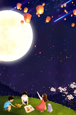 中秋 中秋背景高清