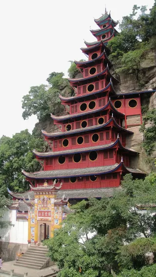 长江三峡石宝寨免抠