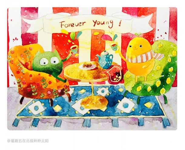 漫画愿青春永驻forever young免抠