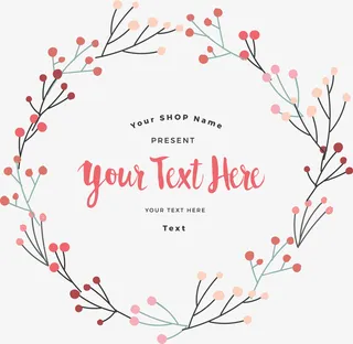 矢量手绘树枝免抠