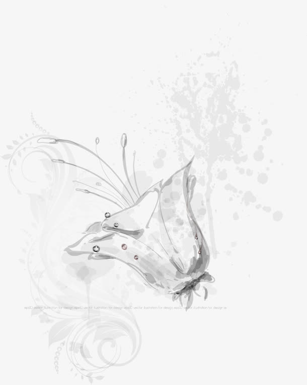 水墨矢量免抠