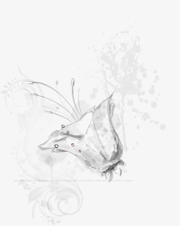 水墨矢量免抠