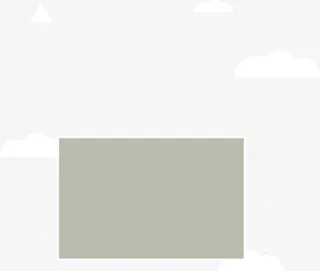 白云几何装饰免抠