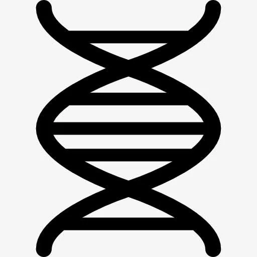 DNA脱氧核糖核酸图标免抠