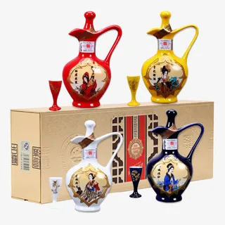 高清摄影创意合成效果礼盒酒业包装免抠