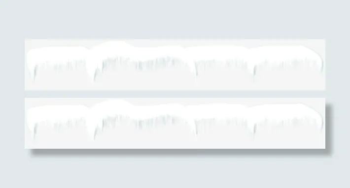 白色创意雪地高清免抠