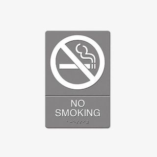 扁平化禁止吸烟标识免抠