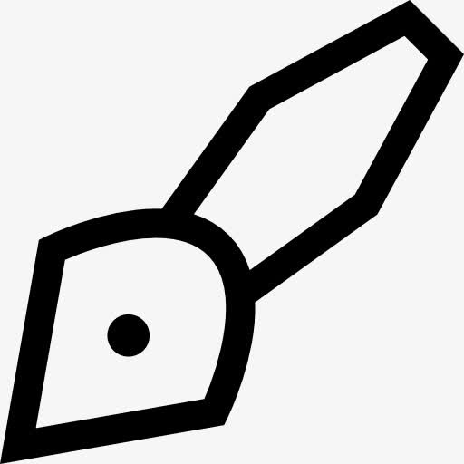 笔图标免抠