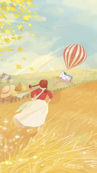 我想要个家小清新H5背景素材高清