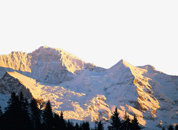 欧洲旅游阿尔卑斯山免抠