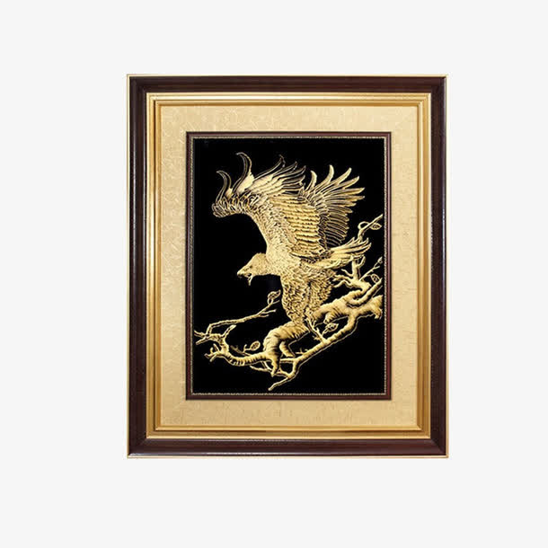 金鹰有框画免抠