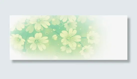 端午节白色花朵光晕免抠